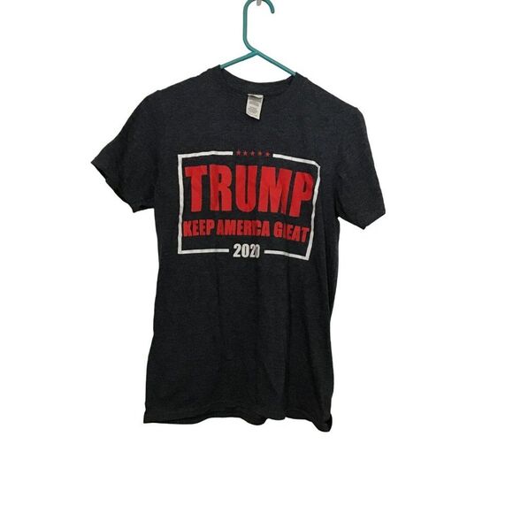 Gildan Trump 2020 Keep America Great Boys Gray T-Shirt - Picture 1 of 6